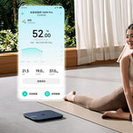LinkMejor Mijia S400 Pro Smart Body Fat Scale 25 Metrics 3.5" TFT Screen Dual-Frequency BIA Bluetooth 5.1 High-Precision 0.1~150kg Range Works with MiHome APP