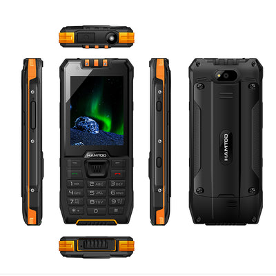 LinkMejor H6 Mini 2.83-inch Android 11.0 3GB RAM 32GB ROM Dual SIM Dual Standby Touchscreen+Buttons 3000mAh 2MP+5MP Dual Cameras Type-C Rechargeable 4G Mobile Phone with Flashlight