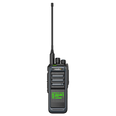 LinkMejor CP-1800 20W Walkie Talkie 199CH 350-550MHz Long Range 2400mAh Battery Double PTT Buttons Type-C Fast Charging Ham Two Way Radio