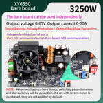 Sinilink XY6550S CNC DC Power Supply Module 65V/50A/3250W Adjustable High Precision MPPT Solar Charging LCD Display