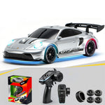 4DRC H6 RTR 1/43 2.4G 4WD Mini Drift RC Car with Gyro Full Proportional Remote Control Race LED Light High-Speed Motor On-Road Racing Desktop Vehicle Model Boys Gifts Toys