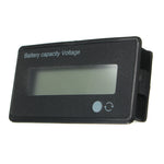 10Pcs 12V/24V/36V/48V 8-70V LCD Acid Lead 3.7V Lithium Battery Capacity Indicator Digital Voltmeter