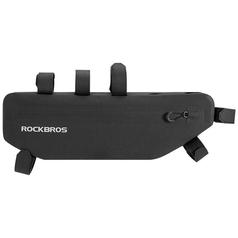 LinkMejor Waterproof Bike Bag 3L Large Capacity Dirt-resistant Cycling Top Front Tube Frame Bag Bicycle Equipment for MTB Road Bicycle