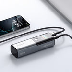 BlitzWolf BW-P23 100W 14000mAh Smart Display Power Bank External Battery Power Supply with 1 Input & 2 Outputs Support PD QC AFC SCP Fast Charging for iPhone 17 17 Pro 16 15 for Xiaomi 15pro for Samsung Galaxy S25 Ultra