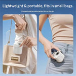 Cooling Clip-on Fan Umbrella High Speed Fan 360° Rotatable 100 Speed USB Rechargeable Multifunctional for Outdoor Car