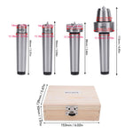 MT1 MT2 Wood Lathe Drive Spur Cup Set High Precision 0.005mm Accuracy 45 Steel Construction Includes Spur Driver Center Cupped Dead Center Liver Center for Wood Metalworking