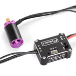 LinkMejor 1224 4500KV Brushless Motor 25A ESC Combo for  Land Rover FMS FCX24M SCX24 1/24 Rock Crawler RC Cars Vehicles Models Upgraded Parts
