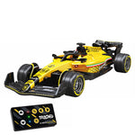 LinkMejor HG4-234 RTR 1/64 2.4G Mini RC Car F1 Formula Racing Alloy Shell Three Speed Support App Remote Control LED Light Highly Simulated Classic Desktop Vehicles Models Toys Collection Gift for Children