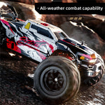 LinkMejor SG618 MAX RTR 1/16 2.4G 4WD 80km/h Brushless RC Car LED Light Off-Road Climbing Truck High Speed Full Proportional Control Metal Differential Drive Shaft Vehicles Model Toys