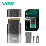 LinkMejor V-326 Electric Foil Shaver IPX6 Waterproof 600mAh Rechargeable Portable Beard Trimmer for Home Travel