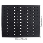 LinkMejor Router Bit Storage Tray Holder Holds 110 Bits High-Density Foam Organizer for 1/2 Inch and 1/4 Inch Shank Bits Portable and Impact Resistant