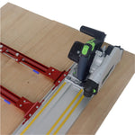 Electric Circular Saw Guide Rail Cutting Machine Guide Rail Ruler Guide for Woodworking Track Saw
