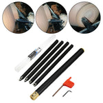 LinkMejor Carbide Wood Lathe Truning Tools Wood Chisel Diamond Shape Round and Square Turning Tool Grip Handle