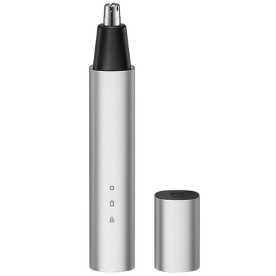 LinkMejor Mijia Electric Nose Hair Trimmer Pro 8000 RPM IPX7 Waterproof Type C Rechargeable 150 Min Battery Aluminum Alloy Nasal Trimmer For Men Travel