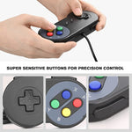 Retro Style USB Gamepad Controller for PC Raspberry Pi High Sensitivity Plug and Play Supports WINDOWS98/2000/ME/XP RetroPie Gaming SNES/NES Controllers