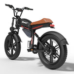 [USA Drect] QUNT BK20 Electric Bike 48V 18AH Battery 500W Motor Recommended Top Speed 25KM/H 20inch Tires 110KM Max Range 120KG Max Load Electric Bicycle
