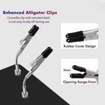 2Pcs 4Pcs Magnetic PCB Holder Flexible Metal Arms Soldering Station Fixture 360 Degree Rotating Alligator Clips Heavy Duty Tool for Electronics Repair Jewelry Crafting