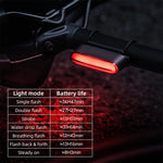 LinkMejor Magnetic Bicycle Taillight Smart Brake Light 7 Lighting Modes IPX6 Waterproof USB Rechargeable LED Bicycle Rear Light for Night Riding