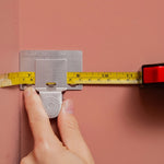 Precision Measuring Tape Clip Metal Ruler Position Clamp for Woodworking Corner Scribing Accurate Measuring Tool Accessory