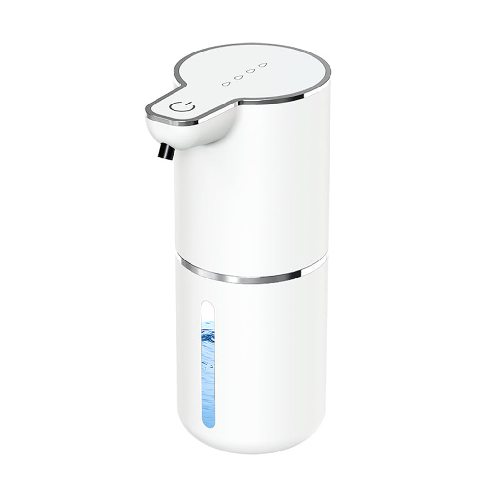 4 Level Automatic Soap Dispenser Touchless Foaming Soap Dispenser 350ML USB Rechargeable Electric Adjustable Foam Soap Dispenser