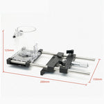 Woodworking Slotting Bracket For 65mm Trimmer 0.01mm fine adjustment Invisible Fasteners Slotting Guide Base