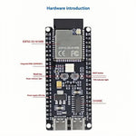 ESP32-S3-N16R8 AI Chatbot Development Board Kit 0.91inch OLED Display AI Voice with WiFi Bluetooth Base on ArduinoESP32-S3-DevKitC-1 support MimiClaw Openclaw Open Source