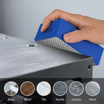 Diamond Sanding Pads 4pcs Grit 60 100 200 400 Wet and Dry Tile Glass Wood Metal Polishing Tools Grinding Blocks Round Edges Smooth Finish