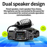 LinkMejor D500 Dual Band Mobile Radio 137-174MHz 400-470MHz 25W High Power 1052 Memory Channels LCD Screen Encryption Technology Secure Communication