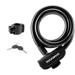 LinkMejor Bicycle Lock Portable Anti-theft Ring Lock with 2 Keys Safety Lock for MTB Bike Motorcycle