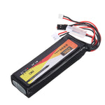 LinkMejor Power 11.1V 2200mAh 3S 8C Lipo Battery JR JST Futaba Plug for Transmitter