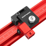 LinkMejor Imperial Extension Guide Rail Woodworking T-track Connector for Track Saw Rail Parallel Guide System