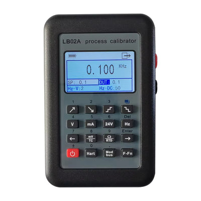 LB02A Process Calibrator 0-10V Color LCD with Frequency RTD PT100 Thermocouple mV 4-20mA Signal Generator Function