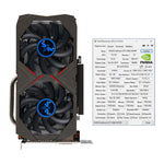 GTX1660S 6G GDDR6 Computer Gaming Graphics Card 192-Bit Dual Fan HD/DVI PCI Express 3.0 x16 1080p Gaming GPU