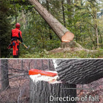 3pcs Tree Felling Wedges Chainsaw Wedges 6" Tree Cutting Equipment Tree Cutting Equipment With Spikes For Safe Tree Cutting