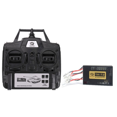 7.0S Function Mainboard +2.4G Transmitter Remote Control System Set for Heng Long 1/16 Rc Car Tank Model