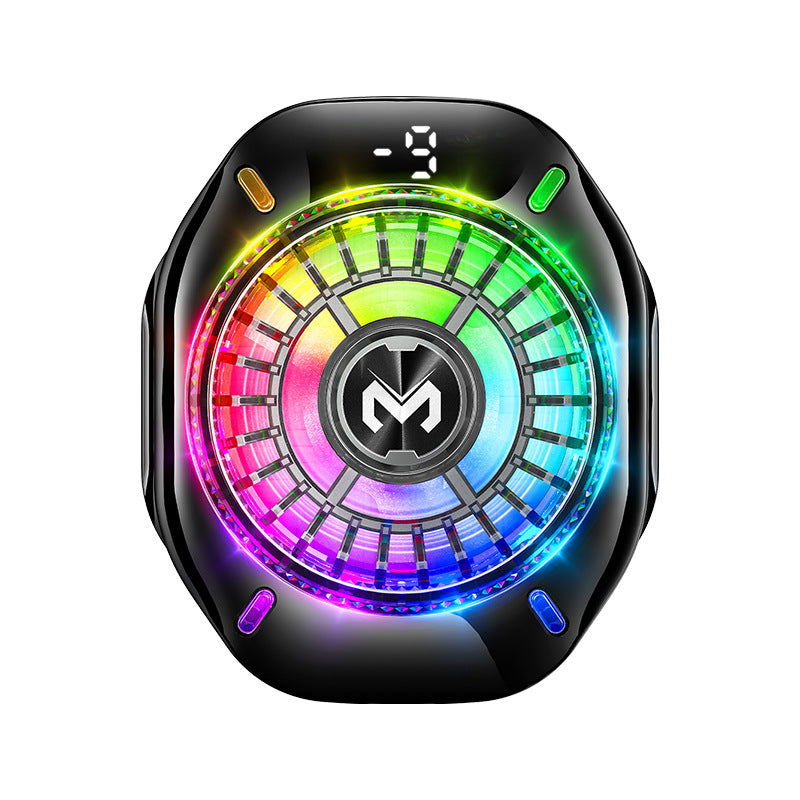 LinkMejor CX10 Magnetic Phone Cooler Semiconductor Cooling AI Temp Control RGB Lights Digital Display Gaming Radiator