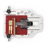 LinkMejor Box Joint Jig for Router Table Zero Gap & Dust Cover 3 Anti-Slip Sliders for Repeatable Precision