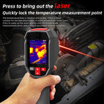 LinkMejor HX4 Infrared Thermal Imaging Camera 240x320 Resolution -20°C to 550°C Adjustable Emissivity Rechargeable Battery Portable Professional Temperature Measurement