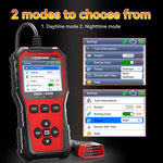 KONNWEi KW340 Car CAN OBD2 EOBD Diagnostic Tool Engine Battery Test Read Fault Code Clear Real-Time Data O2 Inspection Tool