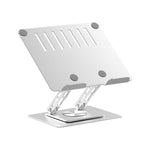 LinkMejor Tablet Desktop Rotating Foldable Stand Adjustable Height for iPad Tablet PC Laptop Portable Monitor Supports Multiple Angles