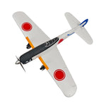 LinkMejor Ki-84 Plus 2.4G 4CH 1:16 Scale 690mm Wingspan Built-in Gyro 3D/6G Switchable One Key Aerobatics EPP RC Airplane RTF