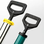 Stainless Steel Cement Grouting Gun Round Flat Nozzle Concrete Caulking Machine Reliable Construction Site Tool Multiple Nozzle Options