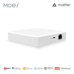 Moes Matter Smart Zigbe Home Bridge Matter Wired Gateway Hub Support Voice Control Via Alexa Google Siri Homekit Smartthings