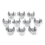 3mm 5M Fuel Pipe Line Hose Clip Kit Rubber+Metal For Eberspacher Heater Fuel Tank