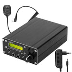 LinkMejor High Frequency Shortwave Transceiver 8 Band 3-5W 13.8V TCXO 1ppm BNC CAT PTT Out Radio USDR SDR Transceiver HF SSB QRPLCD