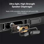 [US/UK Direct] Refurbished ULTIMEA Nova S70 3.1.2 Soundbar 390W True Dolby Atmos Soundbar BassMax 4K Dolby Vision HDR Passthrough 3EQ Modes Wired Speaker Subwoofer