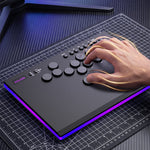LinkMejor AL-P5366 Leverless Controller HITBOX Arcade Keypad with SOCD Mode for PS5/Steam Deck/Switch