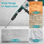 LinkMejor Plus to LinkMejor Max Rotary Hammer Drill Adapter 210mm High-Quality Alloy Steel Impact Drill Converter Wide Application Brick Stone Concrete Tile