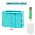 Foldable Portable Travel Potty Seat for Kids - ABS Baby Toilet Training Chair for Boys & Girls, Ideal for Emergency Use