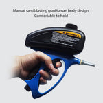 Manual Sandblasting Gun Ergonomic Design with Stainless Steel Nozzle Quick Connect for Precise Rust Removal and Surface Preparation